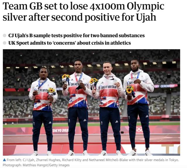 如意体育在线网站-英媒：乌贾或将面临4年禁令 英国田径危机仍在继续